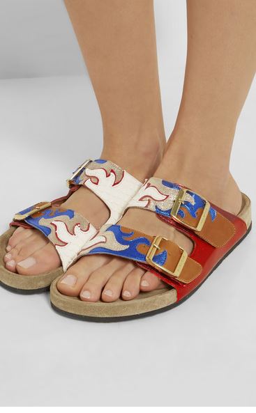 Isabel marant birkenstocks Isabel Marant Gail Birkenstock Sandals