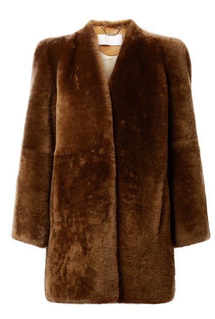 Chloe shearling coat