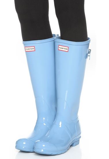 baby blue rain boots