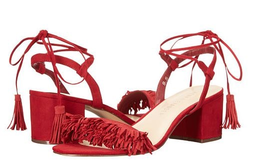 Red Tassel Shoes for Spring from Gucci 