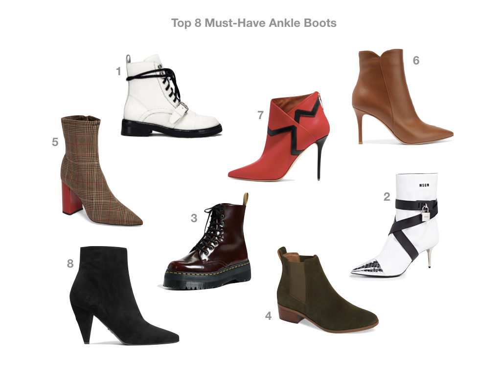 trendy ankle boots 2019