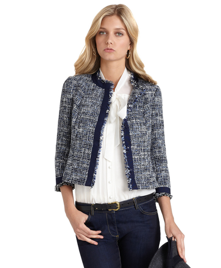 Chanel like Boucle Jackets Spring Trend Alert