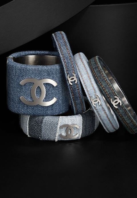 chanel-denim-bracelets