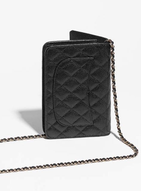 chanel walet on a chain back