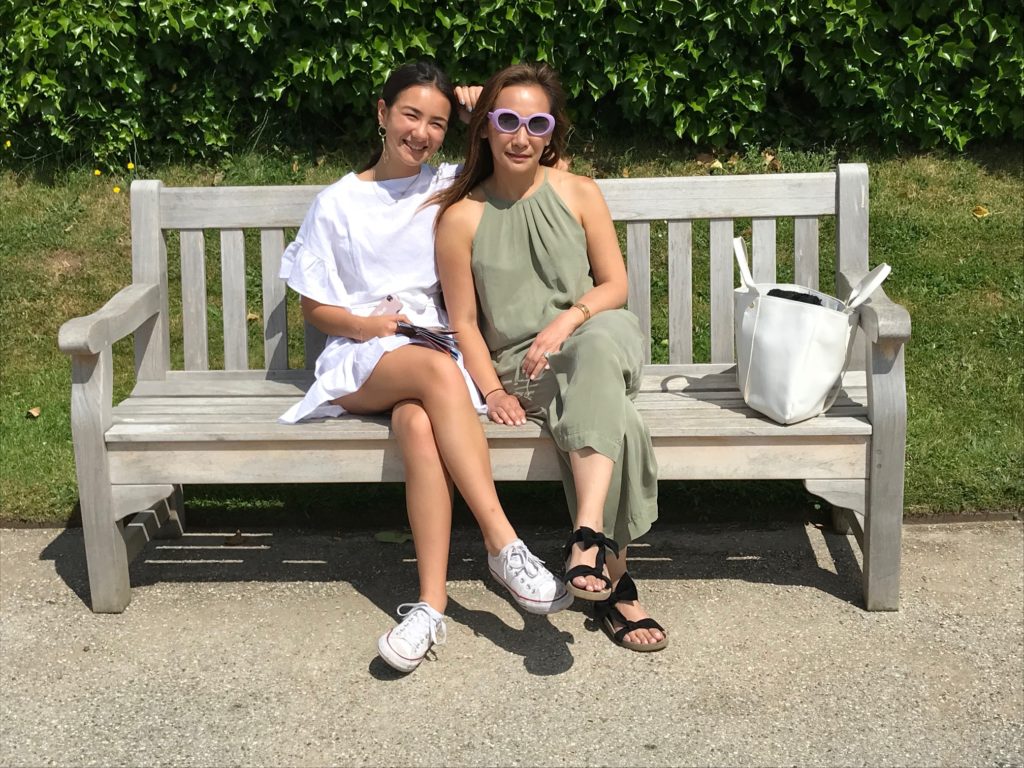 Kew Gardens London with White Dresses and Jumpsuits