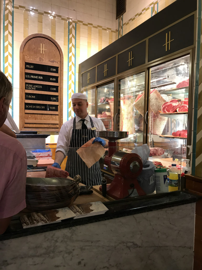 Harrods meat deli 