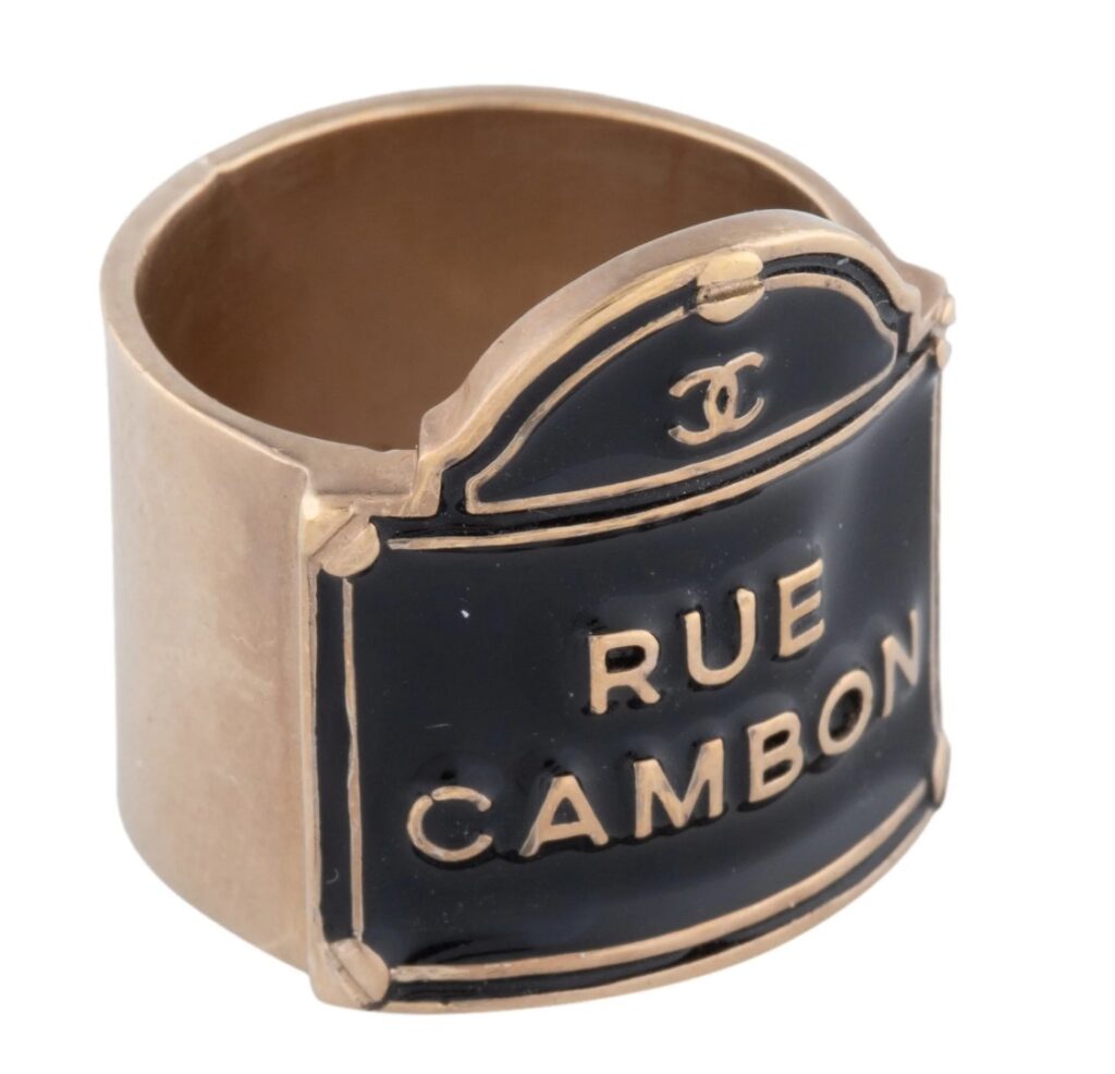 Chanel Enamel Band Ring - Shopping and Info
