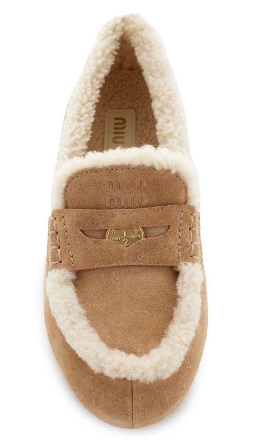 Chanel Shearling Loafer