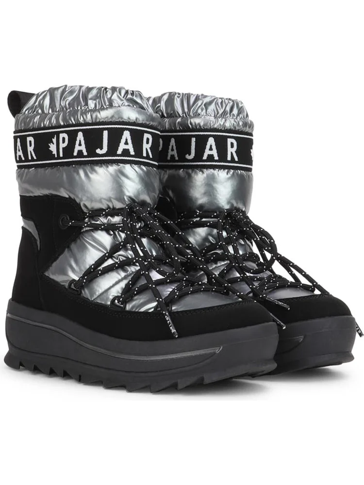 Winter boots for women: Pajar Galaxy waterproof snow boot in Graphite Liquid Metal Winter boots for women: Pajar Galaxy waterproof snow boot in Graphite Liquid Metal