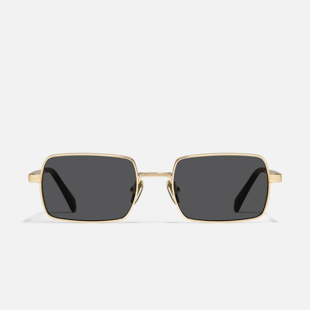 QUAY DND Gold/Smoke Sunglasses