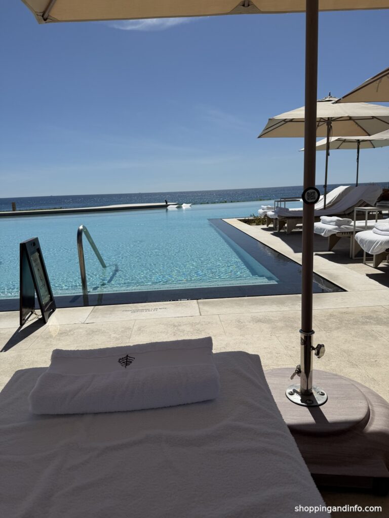 Oceanfront pool at Four Seasons Resort Cabo Del Sol - Cabo travel guide