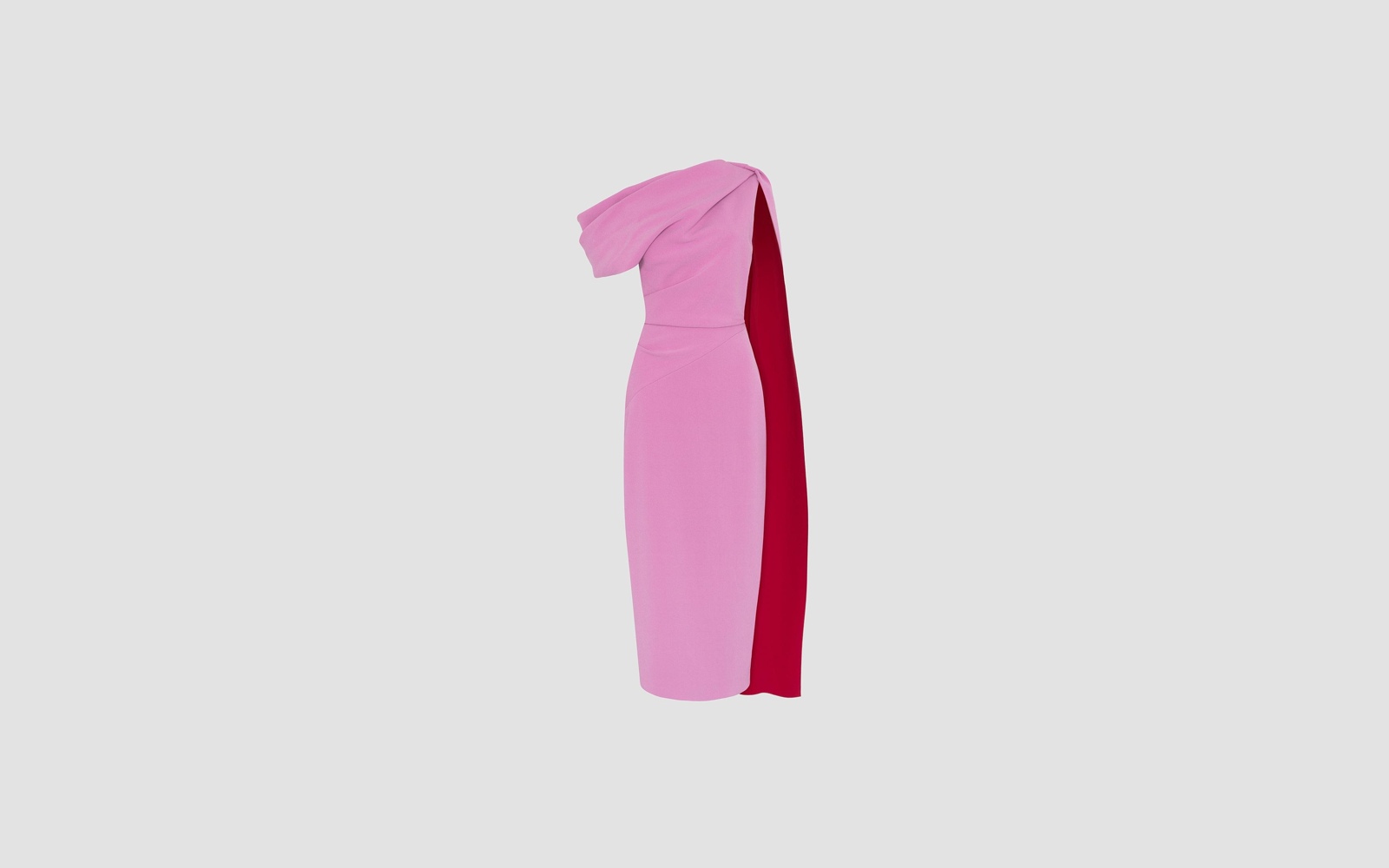 Cami Miller outfits - Roksanda Maite pink draped midi dress cover