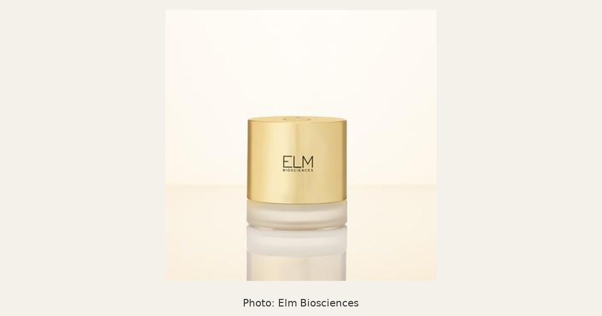 Elm Biosciences A3O Elemental Night Cream 50ml gold and frosted jar