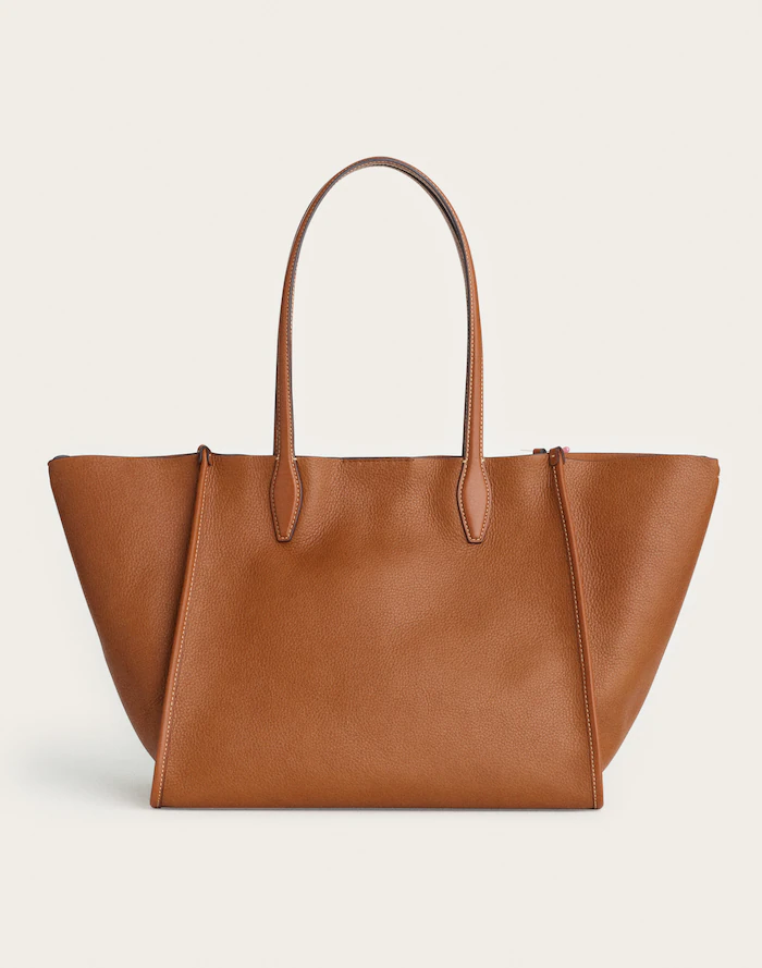 Madewell Lexington Tote in caramel leather - Boatkin Totes with Color, Charms and Character