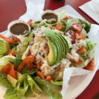 Seafood salad at The Crab Cooker - Newport Beach restaurants