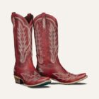 Western boots for women: Lane Lexington in Smoldering Ruby