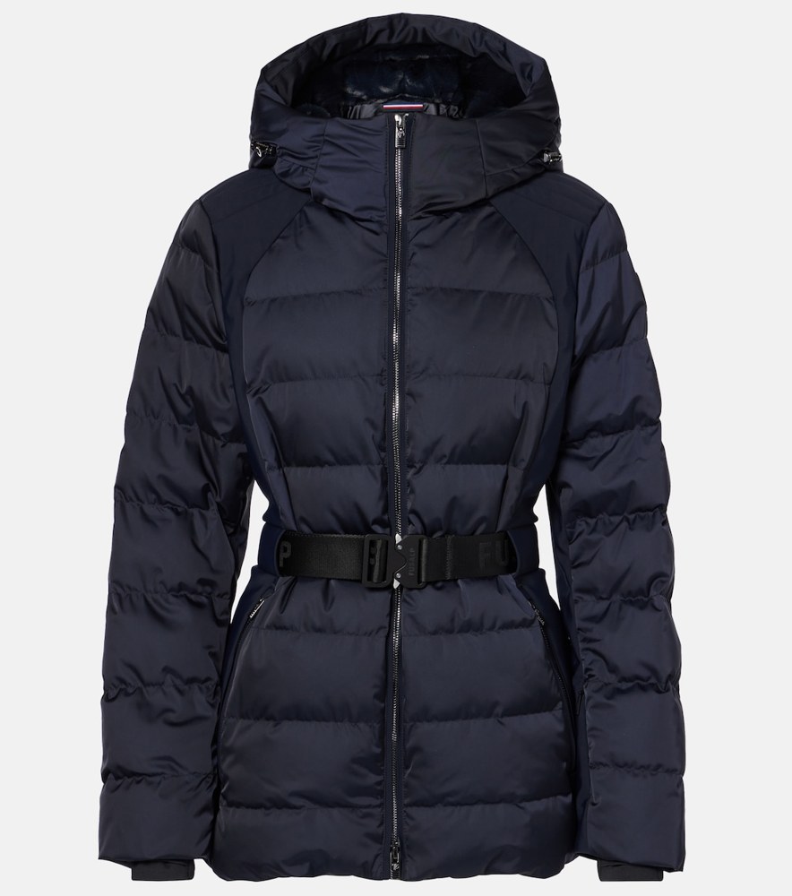Fusalp Maela belted ski jacket in blue