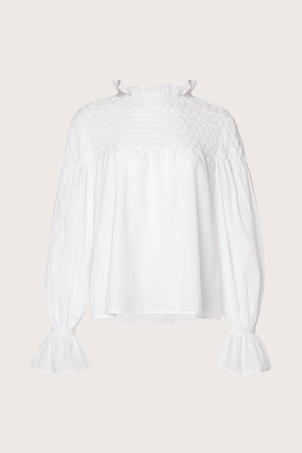 Merlette Majorelle Top in White - Elizabeth Dutton outfits Merlette Majorelle Top in White - Elizabeth Dutton outfits