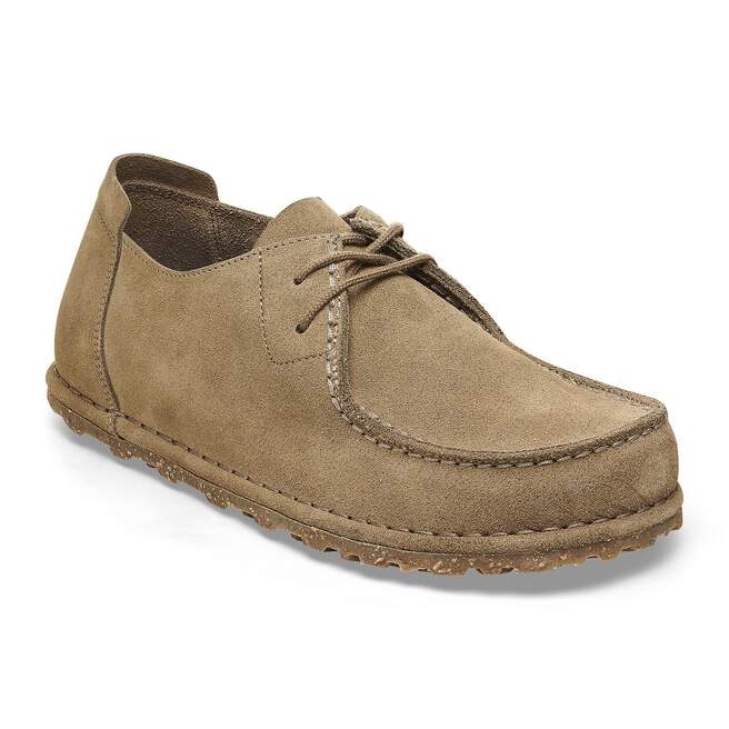 Utti Lace in Gray Taupe - moccasins and boat shoes Birkenstock Utti Lace in Gray Taupe - moccasins and boat shoes