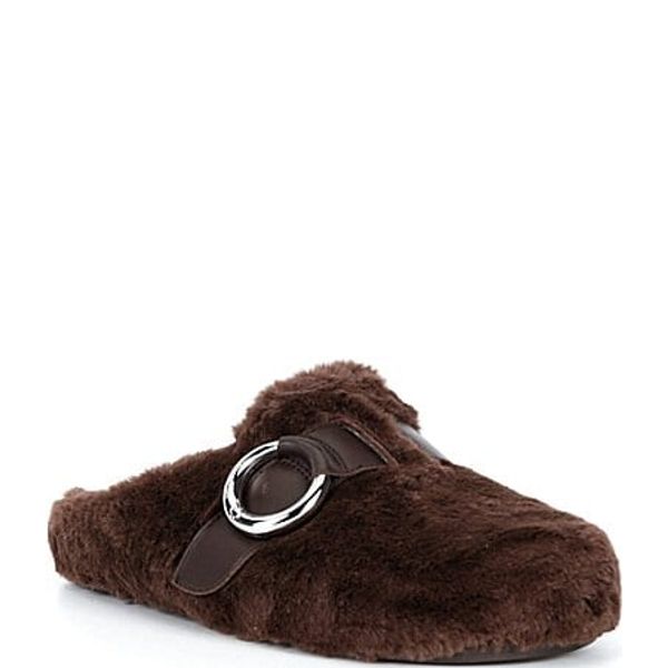 Kate Spade New York Halo Faux Fur Buckle Clogs - clogs are back again Kate Spade New York Halo Faux Fur Buckle Clogs - clogs are back again