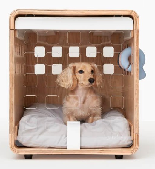 Fable Signature Crate, Small with Acrylic Gate - Gifts for Dog Lovers Fable Signature Crate, Small with Acrylic Gate - Gifts for Dog Lovers