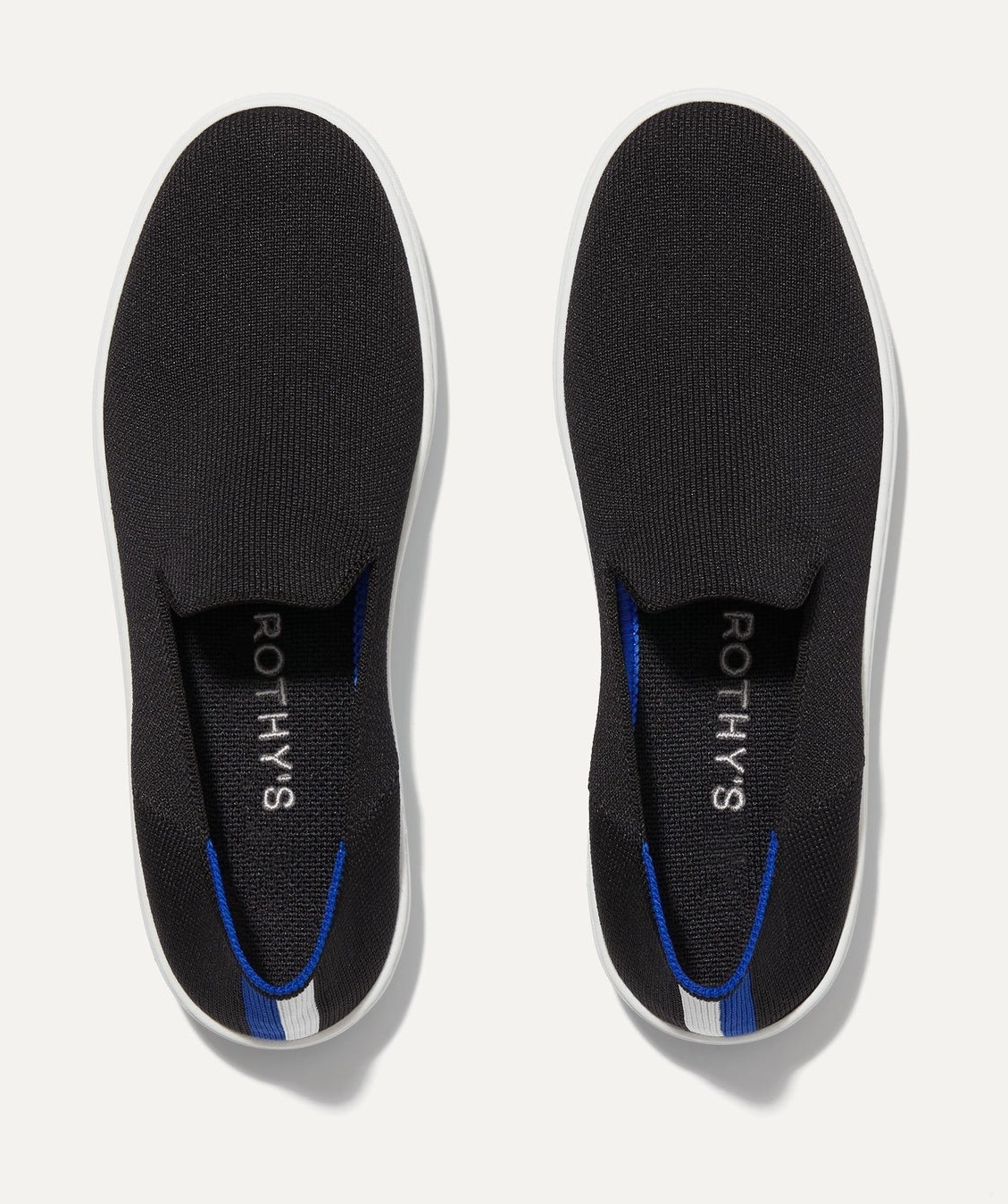 Rothy's black Original Slip On Sneakers