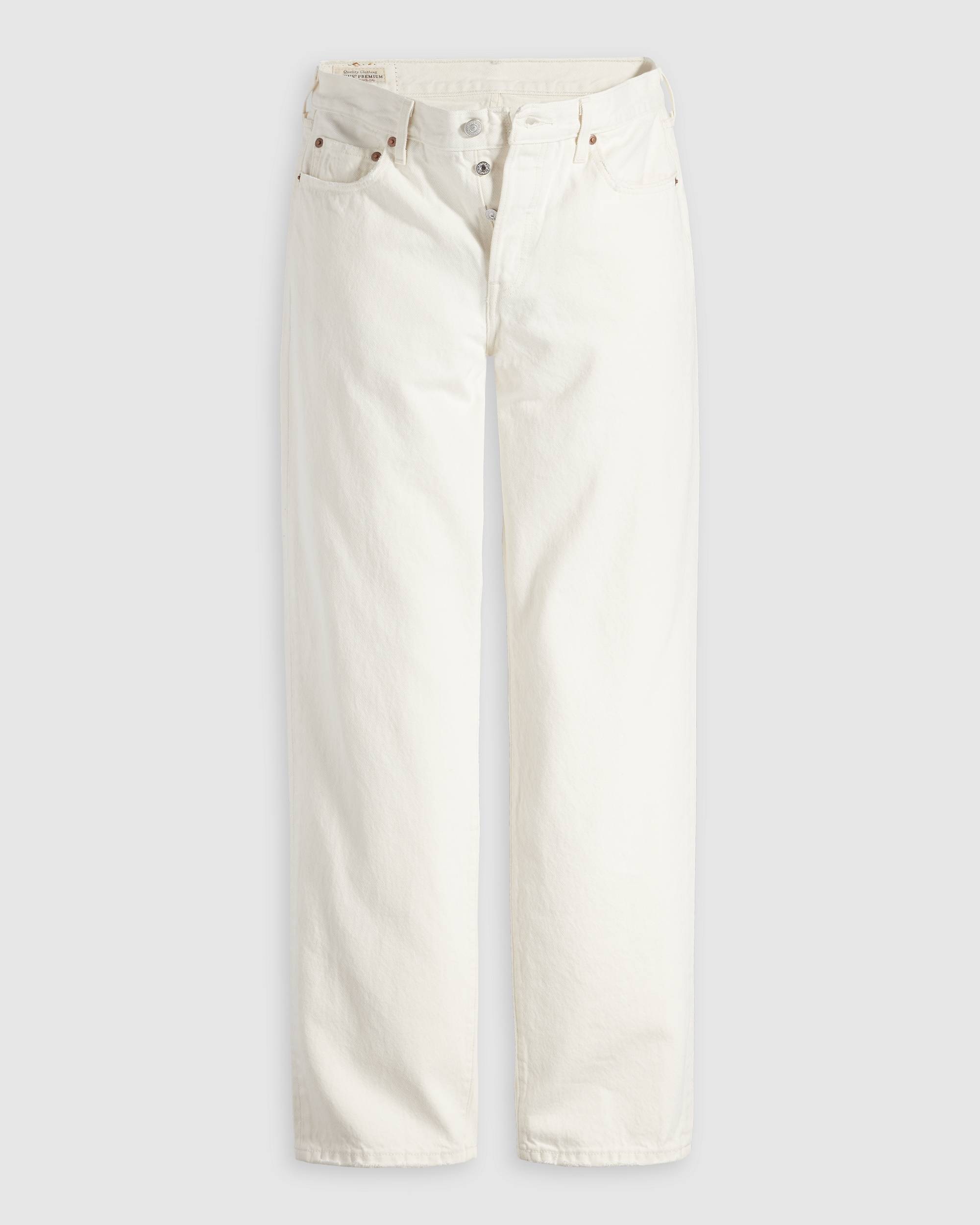 Straight-leg jeans: Levi's 501 90s Jeans in ecru