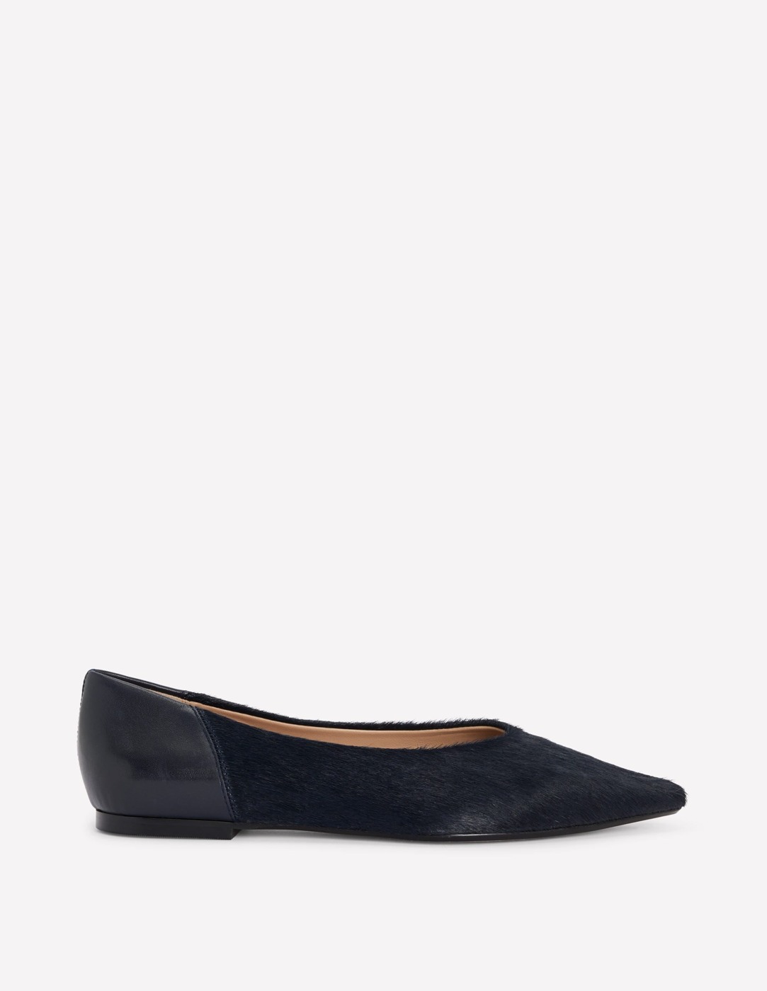 Boden Nigella navy pointed-toe flats