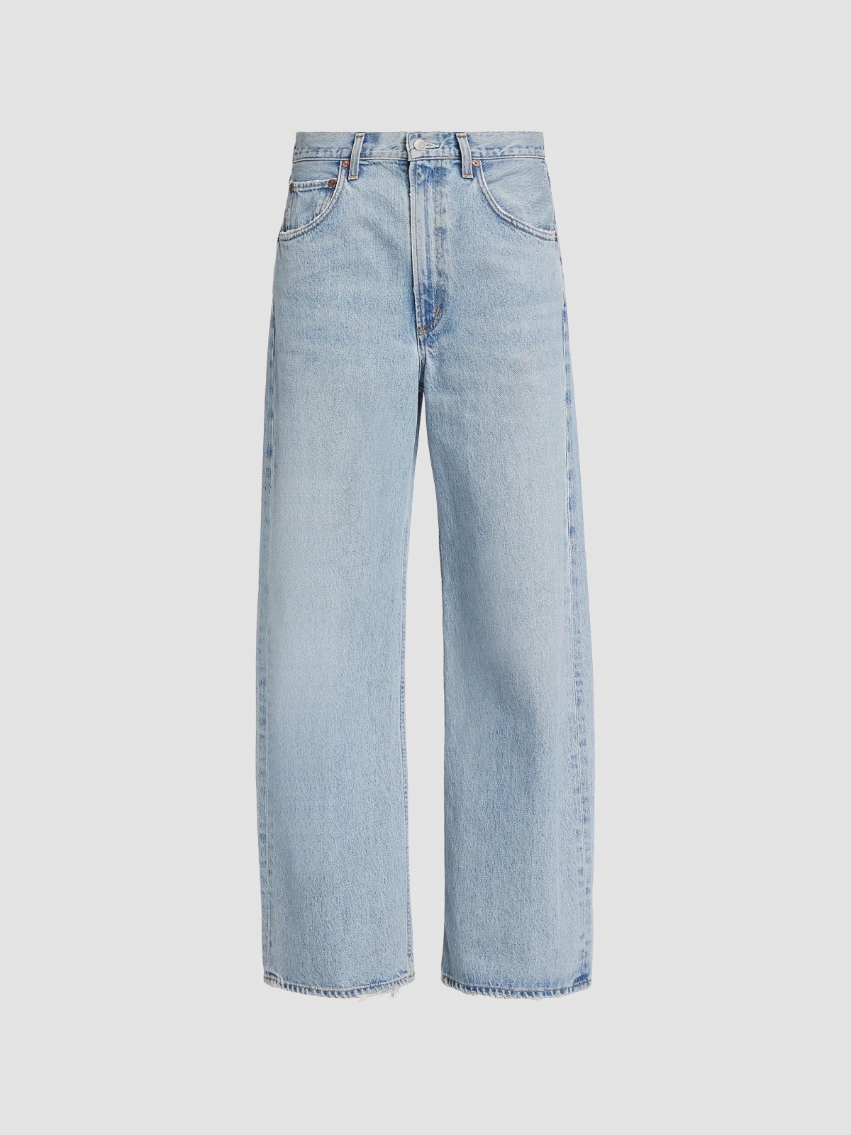 Light-Wash Low Curve Jeans by AGOLDE