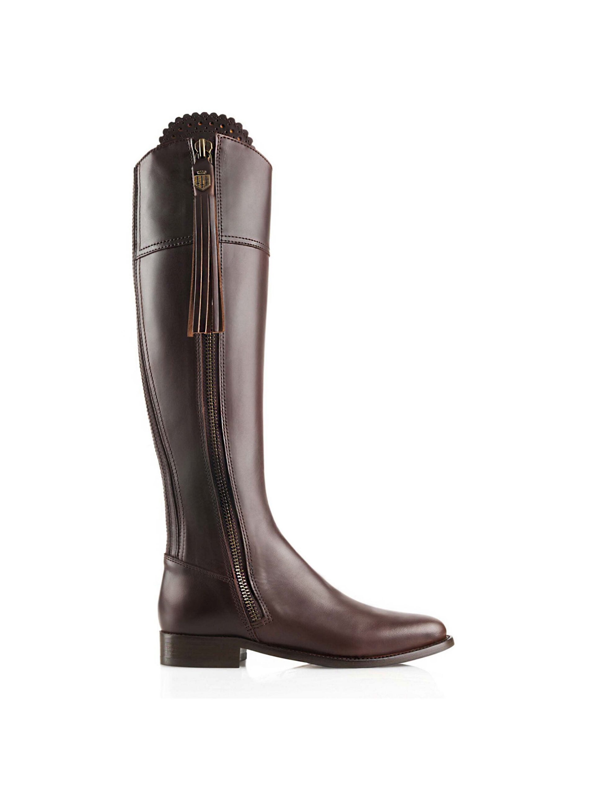 Fairfax & Favor Regina Flat Boot in Mahogany - Cara Dutton outfits Fairfax & Favor Regina Flat Boot in Mahogany - Cara Dutton outfits