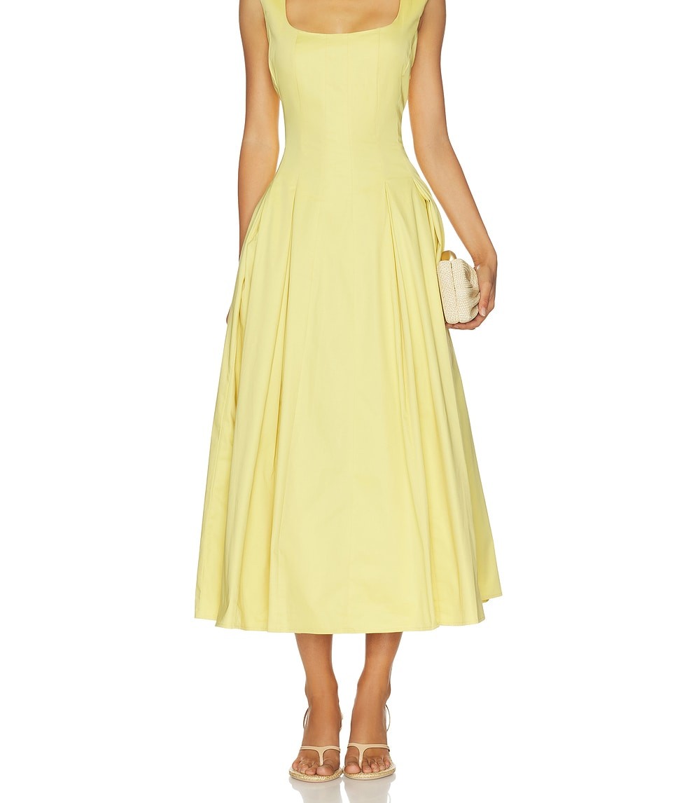 Favorite Daughter The Muse Dress in Golden