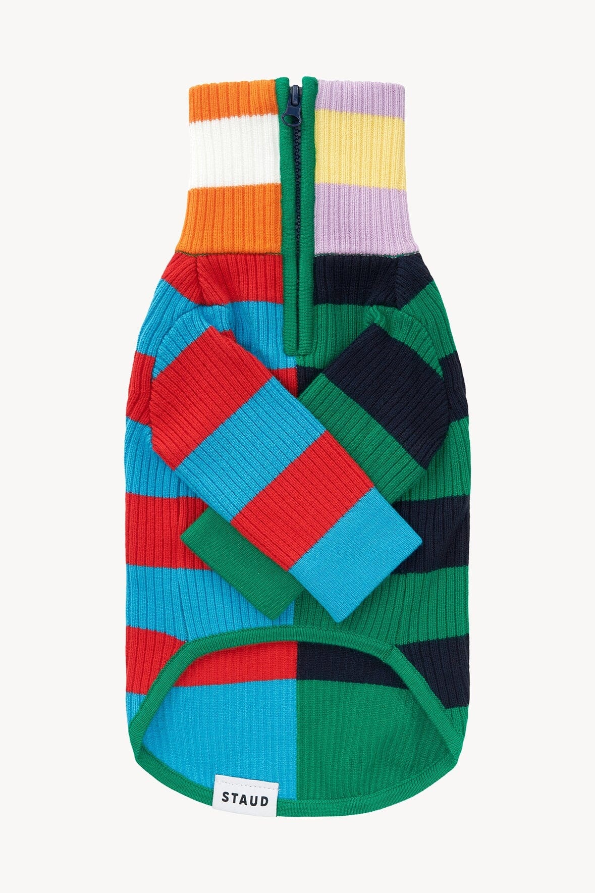 STAUD Pet Hampton Sweater - Cabana Stripe Multi - Gifts for Dog Lovers STAUD Pet Hampton Sweater - Cabana Stripe Multi - Gifts for Dog Lovers