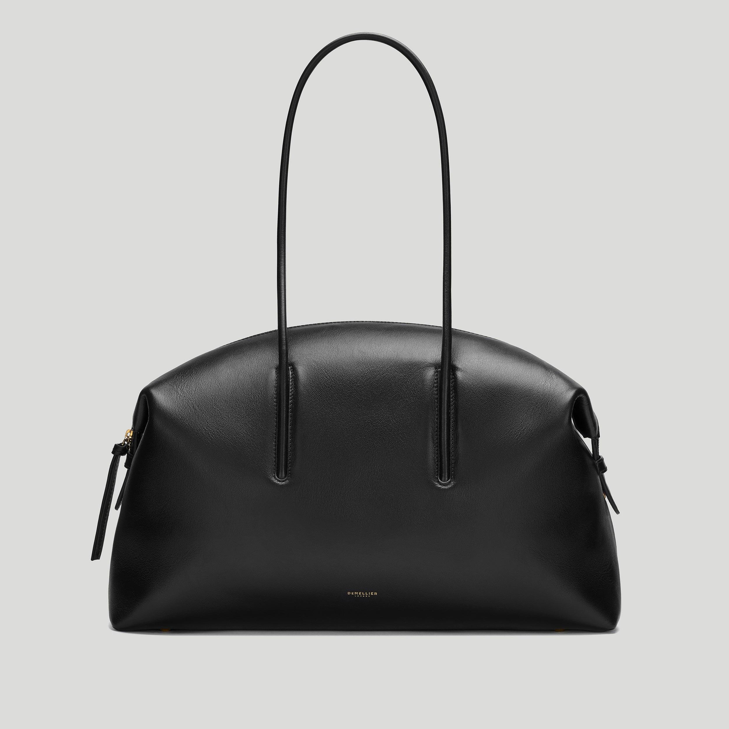 DeMellier Stockholm in Black Fine Grain - Rebecca Falcone outfits DeMellier Stockholm in Black Fine Grain - Rebecca Falcone outfits