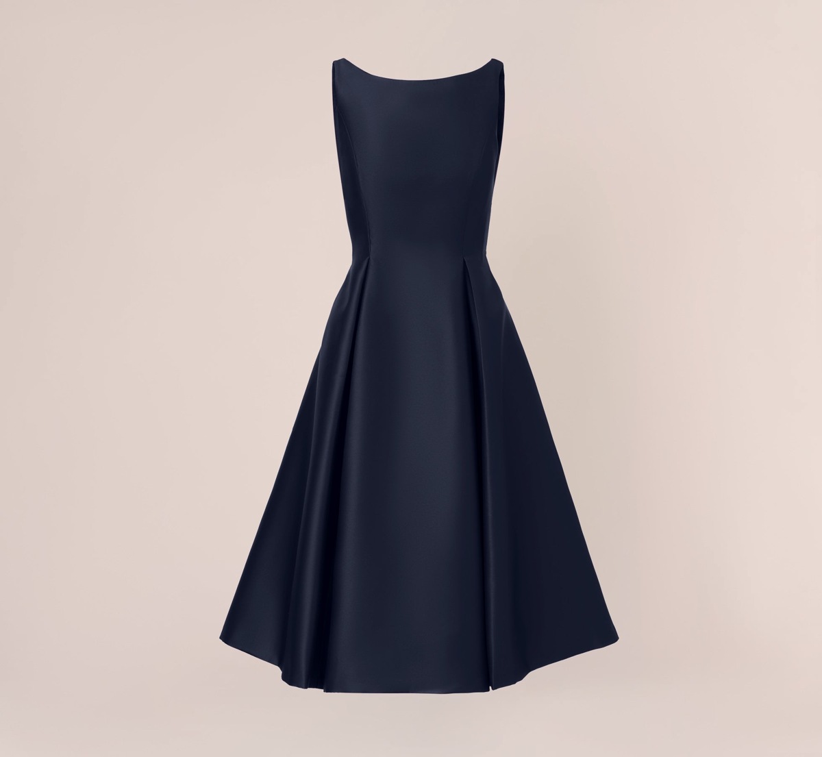 Adrianna Papell Midnight Mikado Midi Dress - yacht club cocktail attire Adrianna Papell Midnight Mikado Midi Dress - yacht club cocktail attire