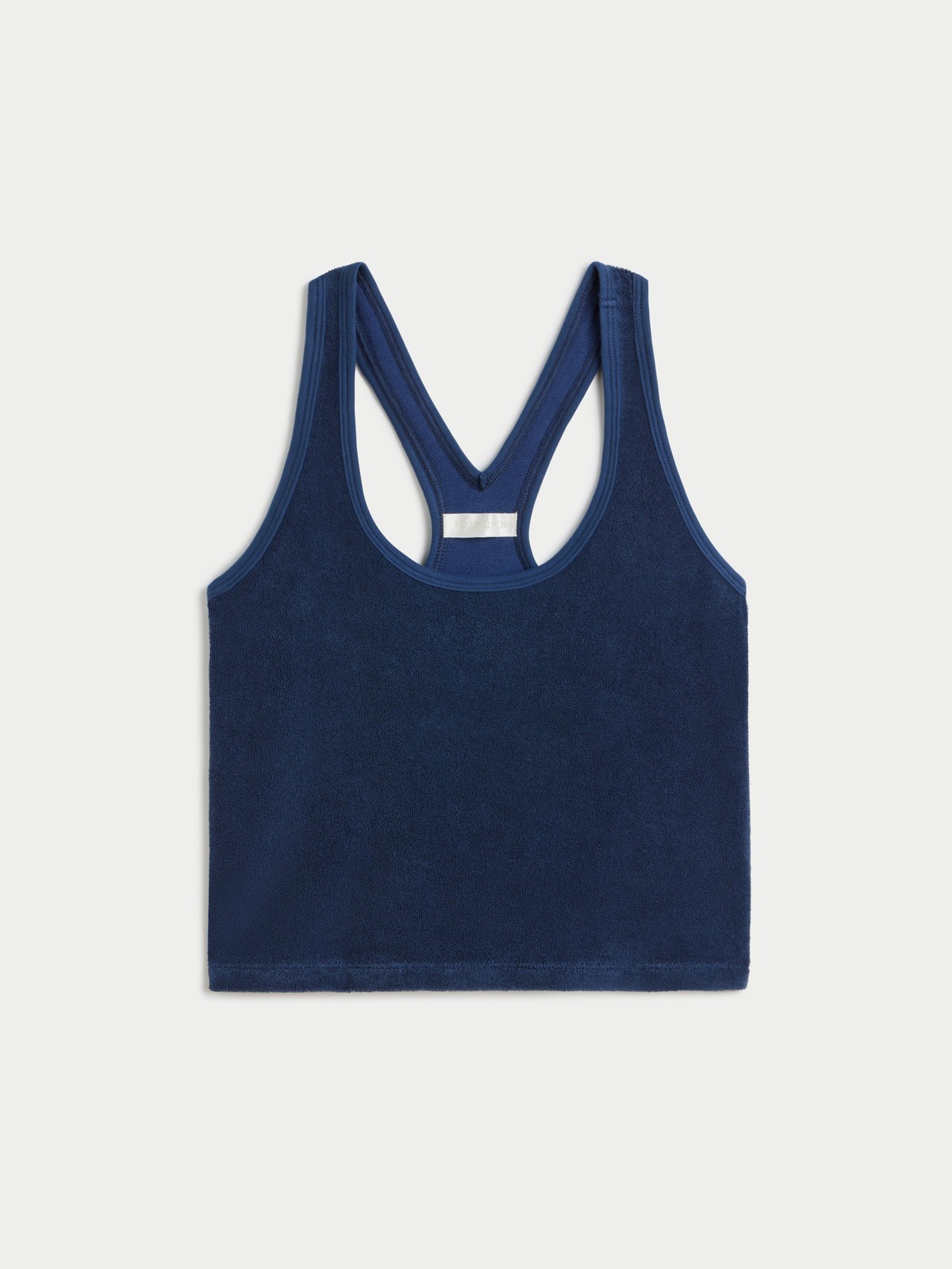 Suzie Kondi Tia Top in Navy Terry - Cabo resort outfits