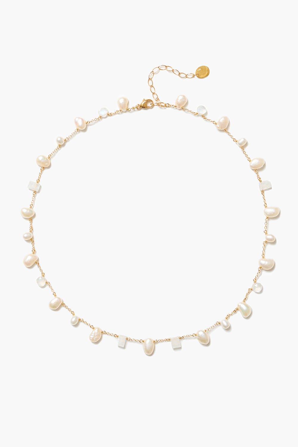 Chan Luu Diana Necklace in White Pearl - Elizabeth Dutton outfits Chan Luu Diana Necklace in White Pearl - Elizabeth Dutton outfits