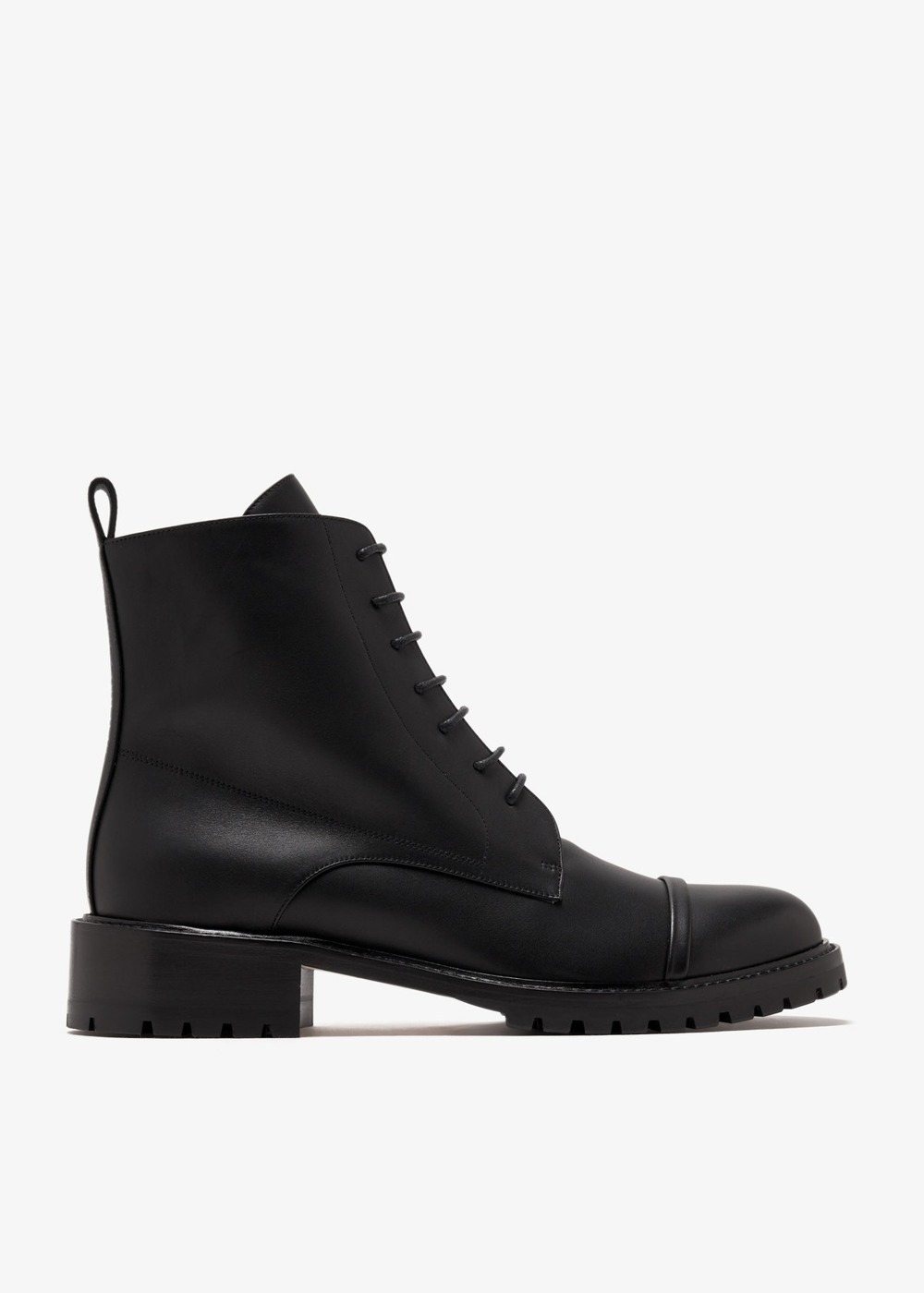 Malone Souliers Miller black combat boots