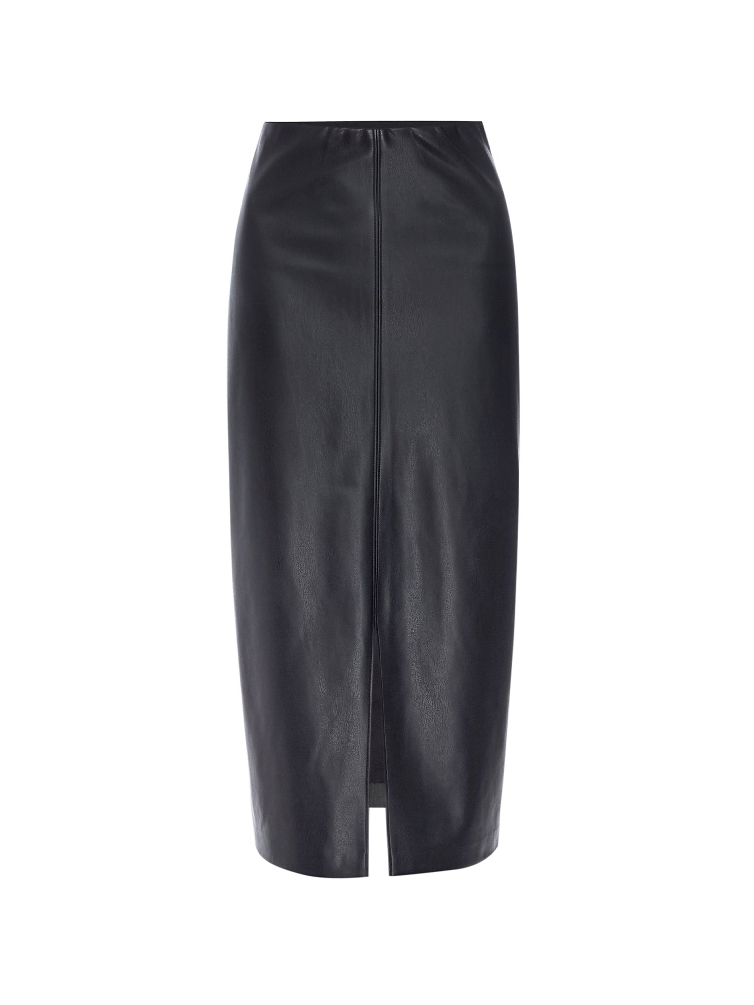 Brochu Walker Esme Vegan Leather Midi Skirt in Black Onyx - Cara Dutton outfits Brochu Walker Esme Vegan Leather Midi Skirt in Black Onyx - Cara Dutton outfits
