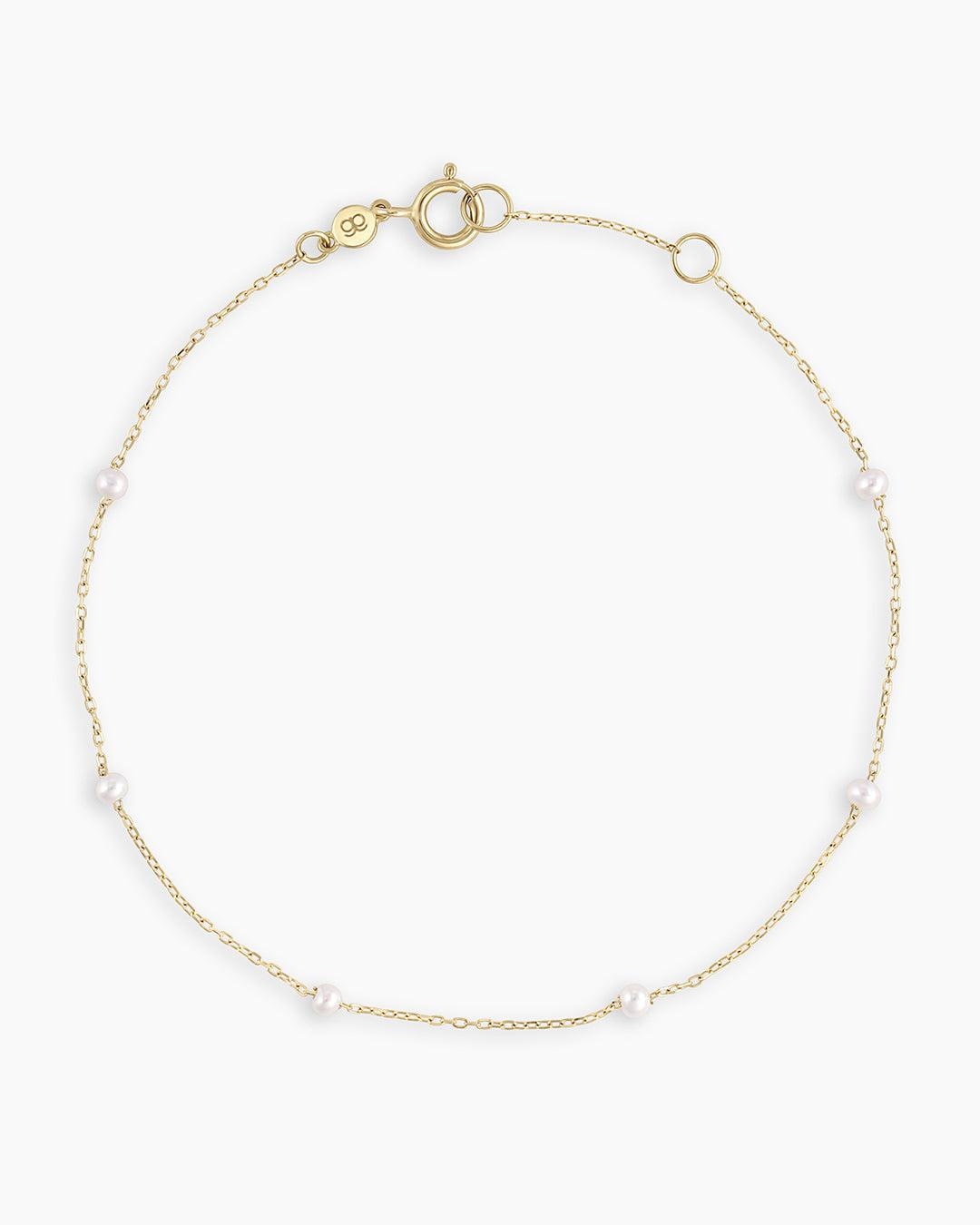 Gorjana 14K Gold Pearl Newport Bracelet - yacht club cocktail attire Gorjana 14K Gold Pearl Newport Bracelet - yacht club cocktail attire