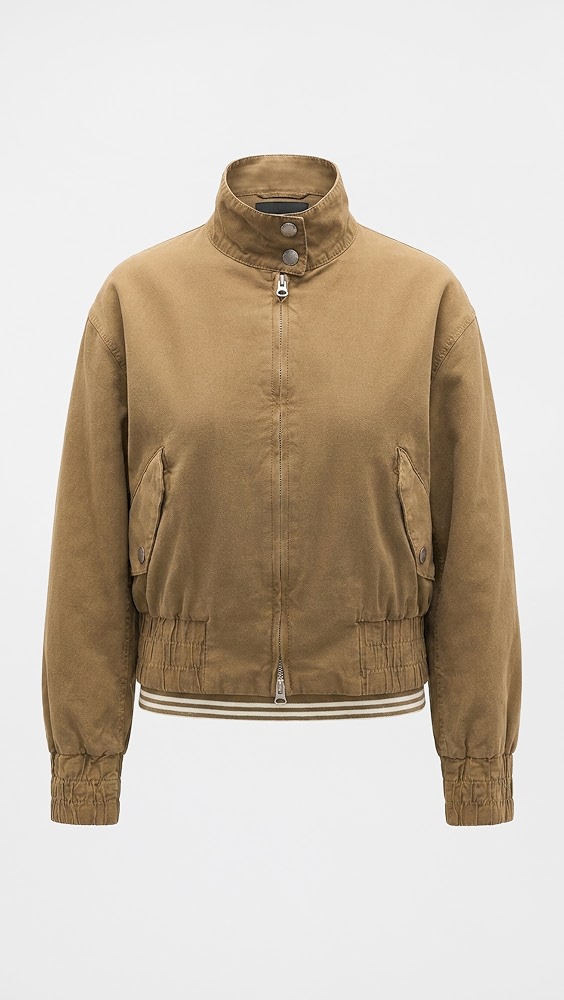 Tan cotton-canvas bomber jacket - rag & bone