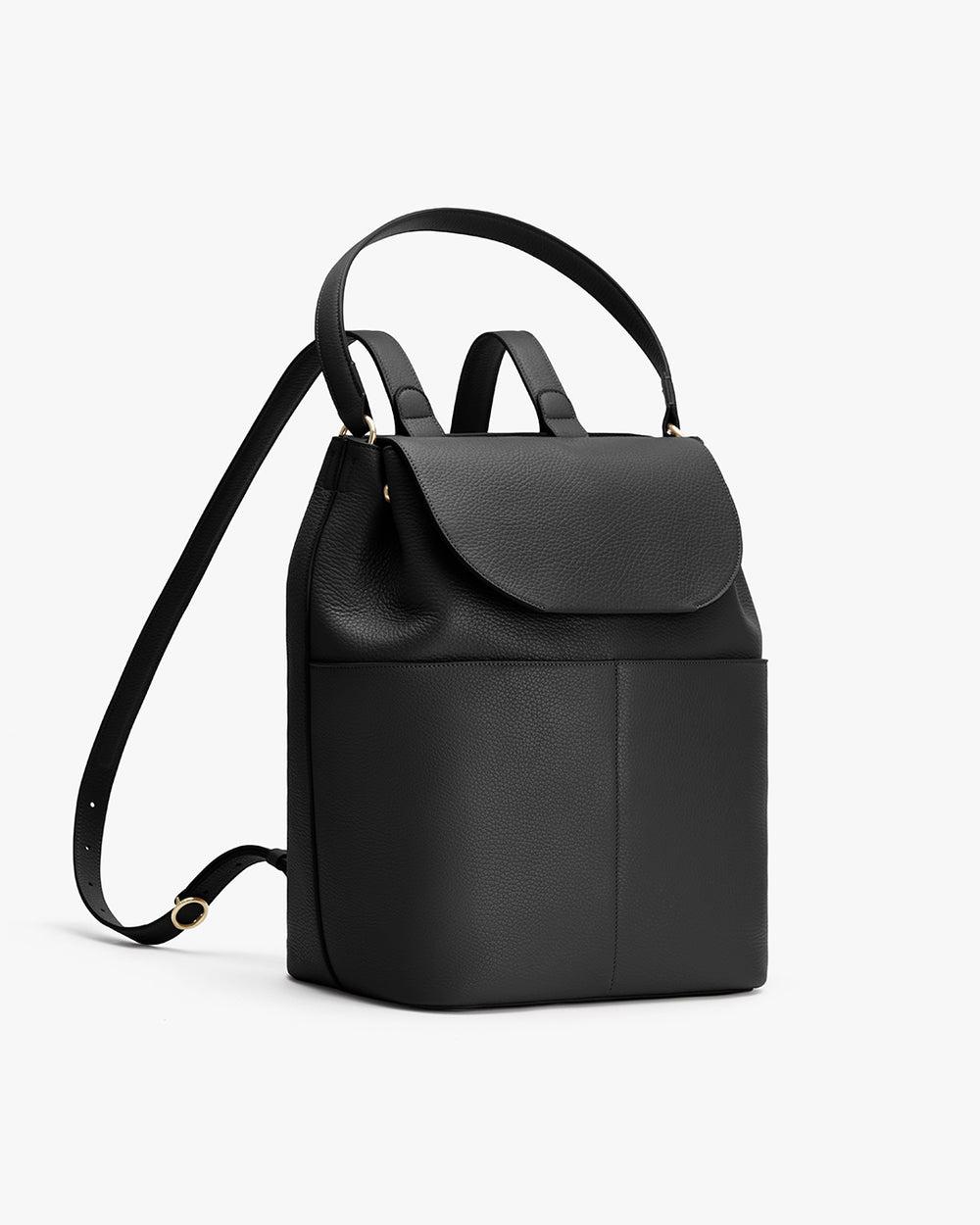 Cuyana Leather Backpack 13-inch in Black - Joe Lioness outfits Cuyana Leather Backpack 13-inch in Black - Joe Lioness outfits