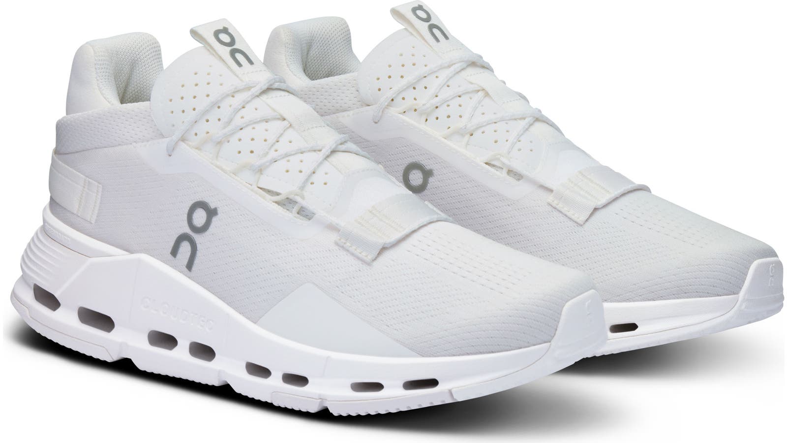 On Cloudnova 2 all-white sneakers