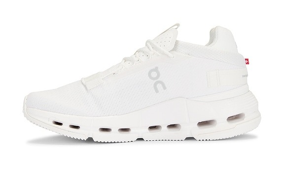 On Cloudnova 2 all-white sneakers