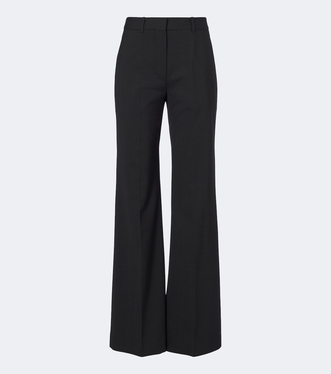Date night outfits: Joseph Marissey Wool-Blend Straight Pants in Grey Date night outfits: Joseph Marissey Wool-Blend Straight Pants in Grey