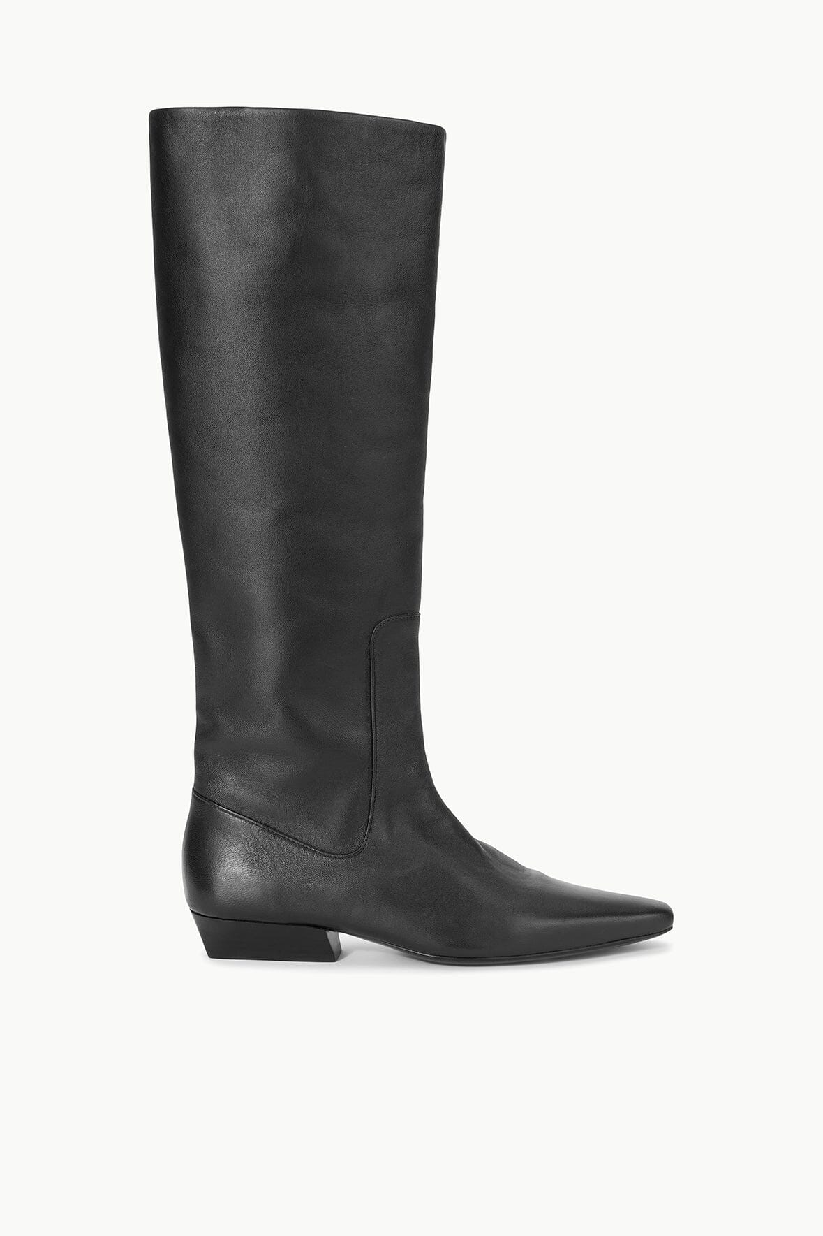 STAUD Wally Flat Boot in Black