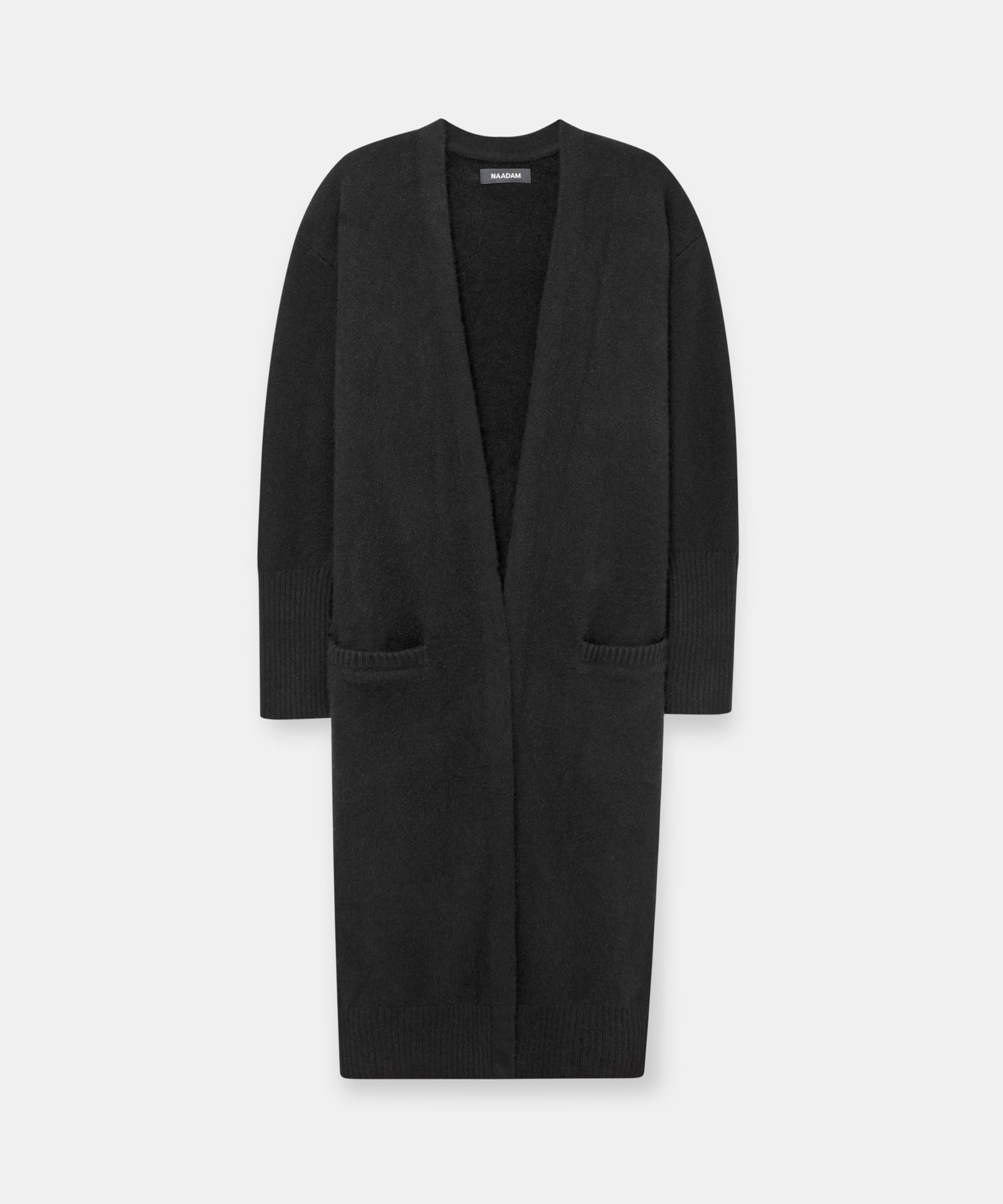 NAADAM Luxe Cashmere Duster in Black - Cara Dutton outfits NAADAM Luxe Cashmere Duster in Black - Cara Dutton outfits