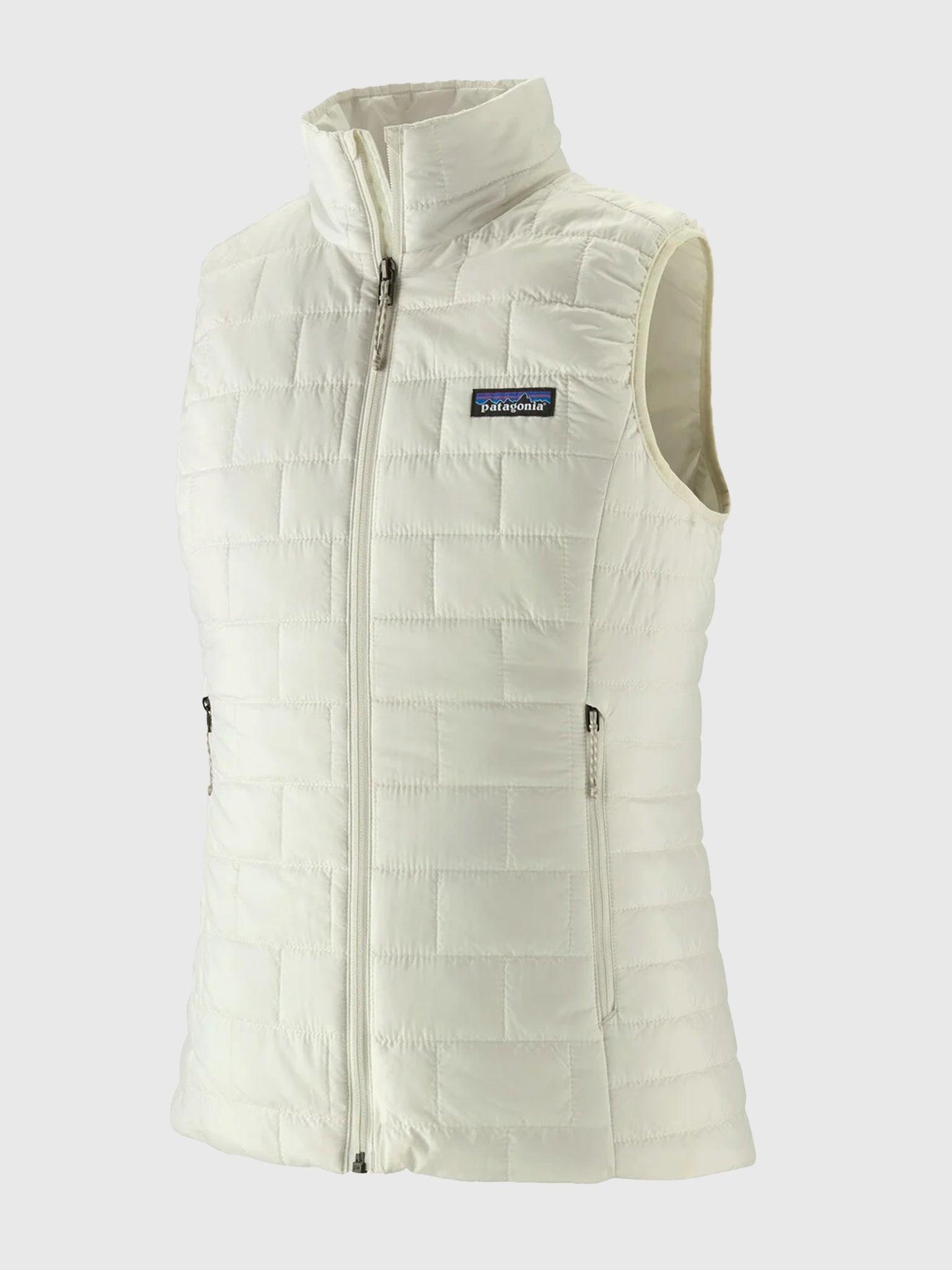 Patagonia Women's Nano Puff Vest in Birch White - Joe Lioness outfits Patagonia Women's Nano Puff Vest in Birch White - Joe Lioness outfits