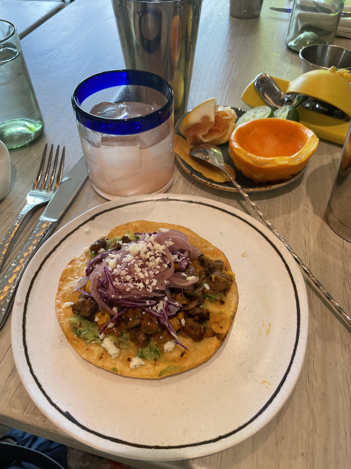 Miraval Arizona lunch table