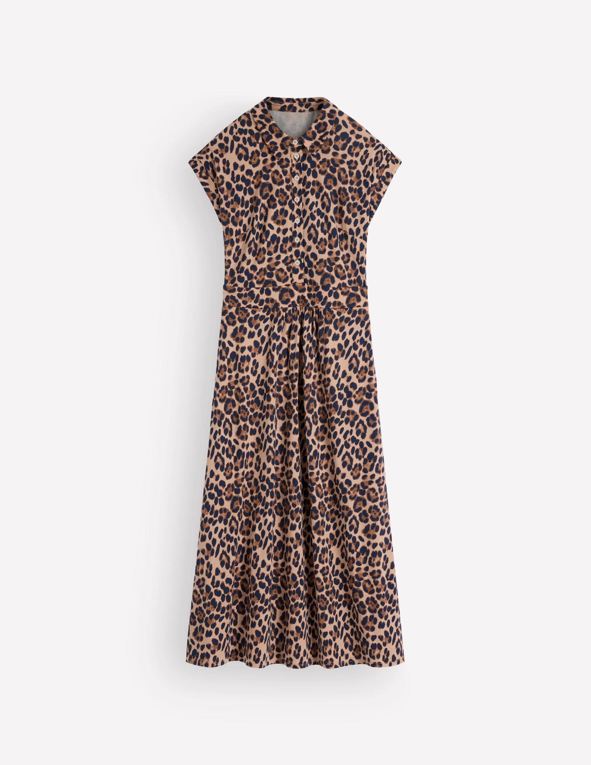 Boden Petite Fae Jersey Shirt Dress - petite clothing and proportion guide