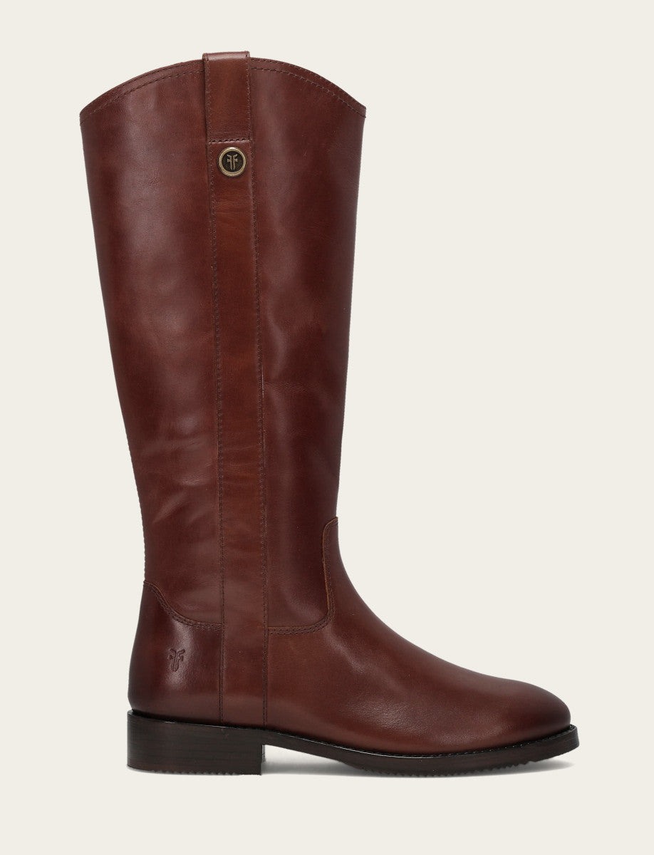Frye Melissa Button Saddle riding boots